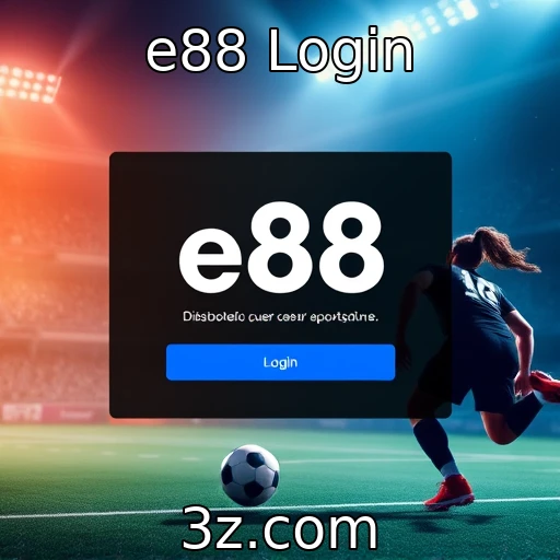 e88 Login Transforme seu resultado nas apostas esportivas com análises detalhadas